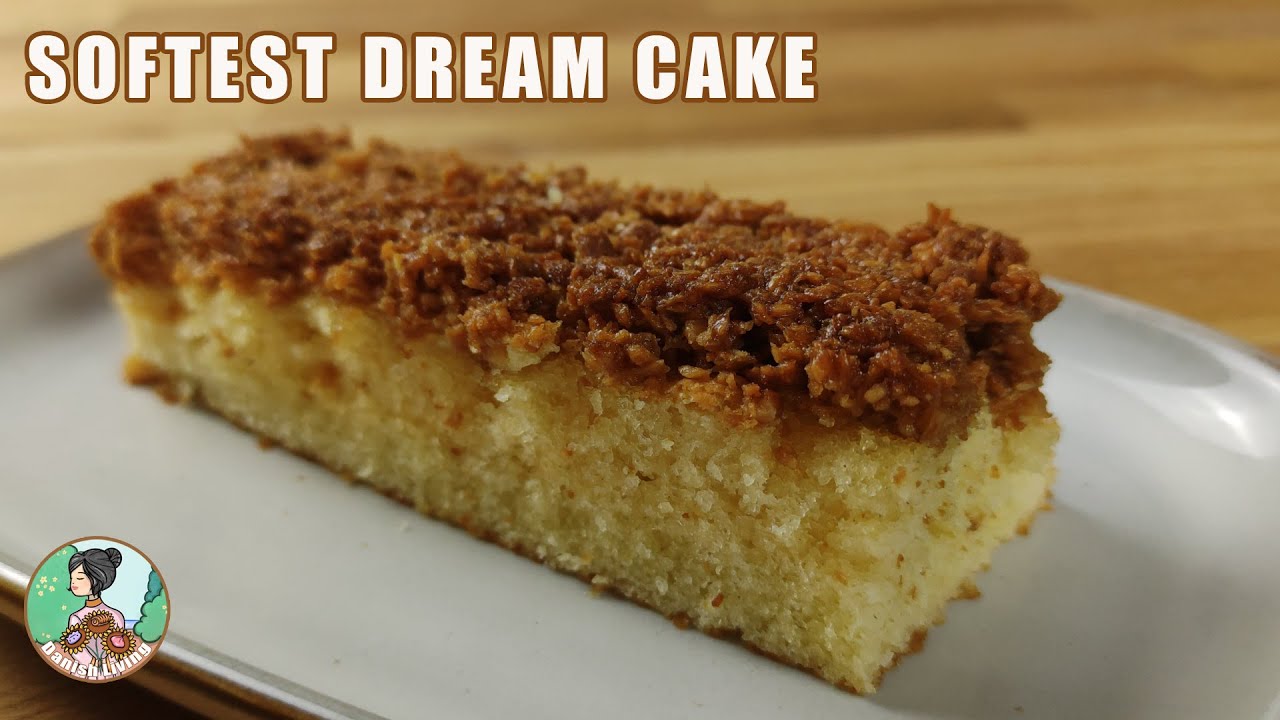 The softest dream cake ever | Fluffy and sweet cake | The easiest and moistural cake|Danish Living