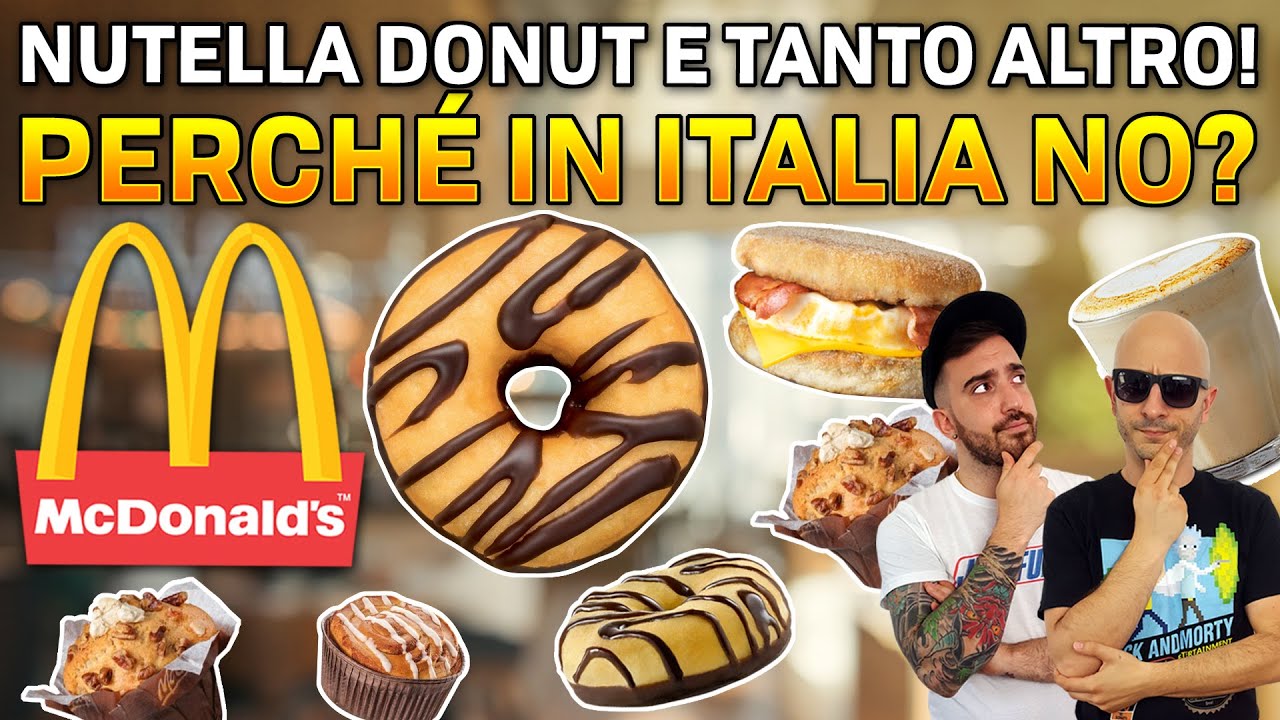 COLAZIONE DA McDONALD'S: perché in SVIZZERA È MEGLIO che in ITALIA?!