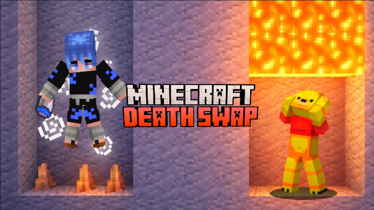 SUSHEEY vs QUBUS czyli MINECRAFT DEATH SWAP