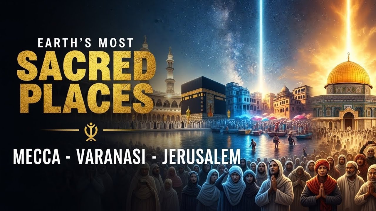 &ldquo;The Most Sacred Places on Earth : Mecca, Varanasi & Jerusalem: Why These Are Earth's Holiest Sites