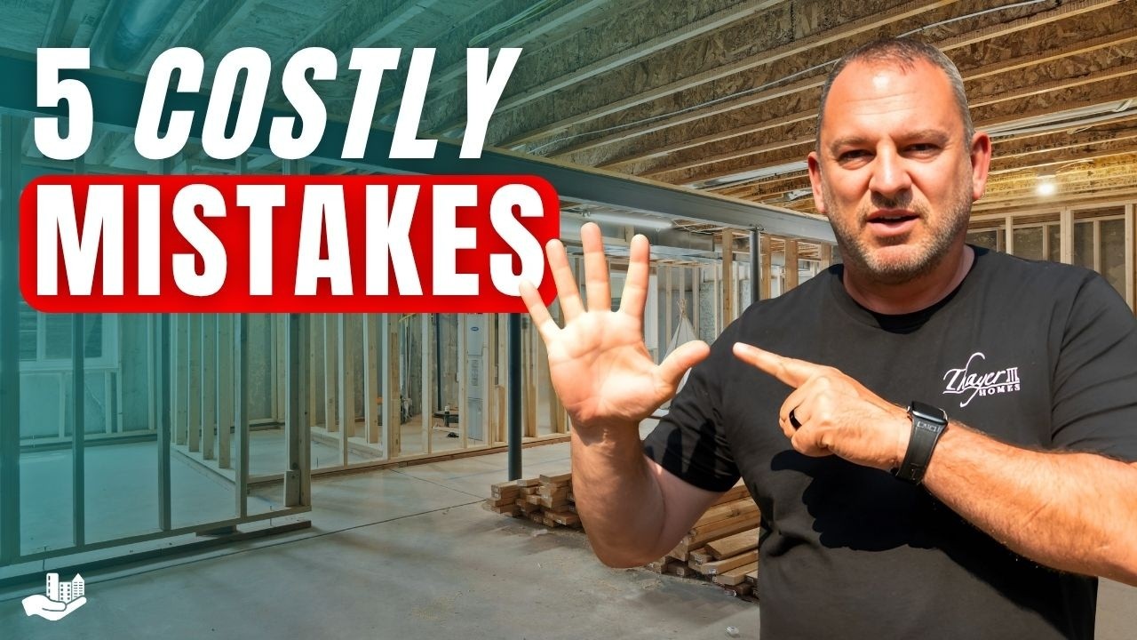 5 Costly Cashflow Mistakes I Made as a Builder!