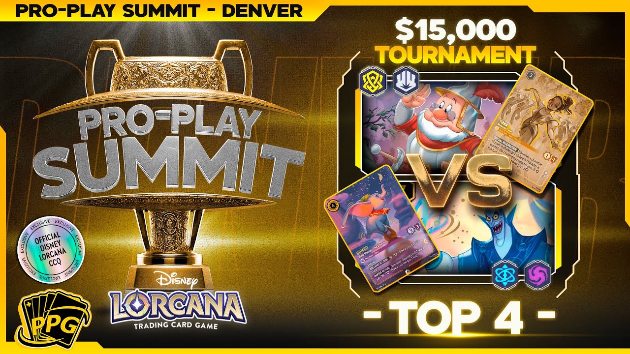 Top 4 Sapphire Amethyst VS Amber Steel Disney Lorcana CCQ