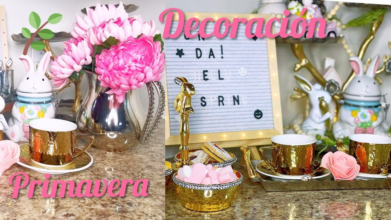 Decoración Para Primavera 2021/ Estación de Café