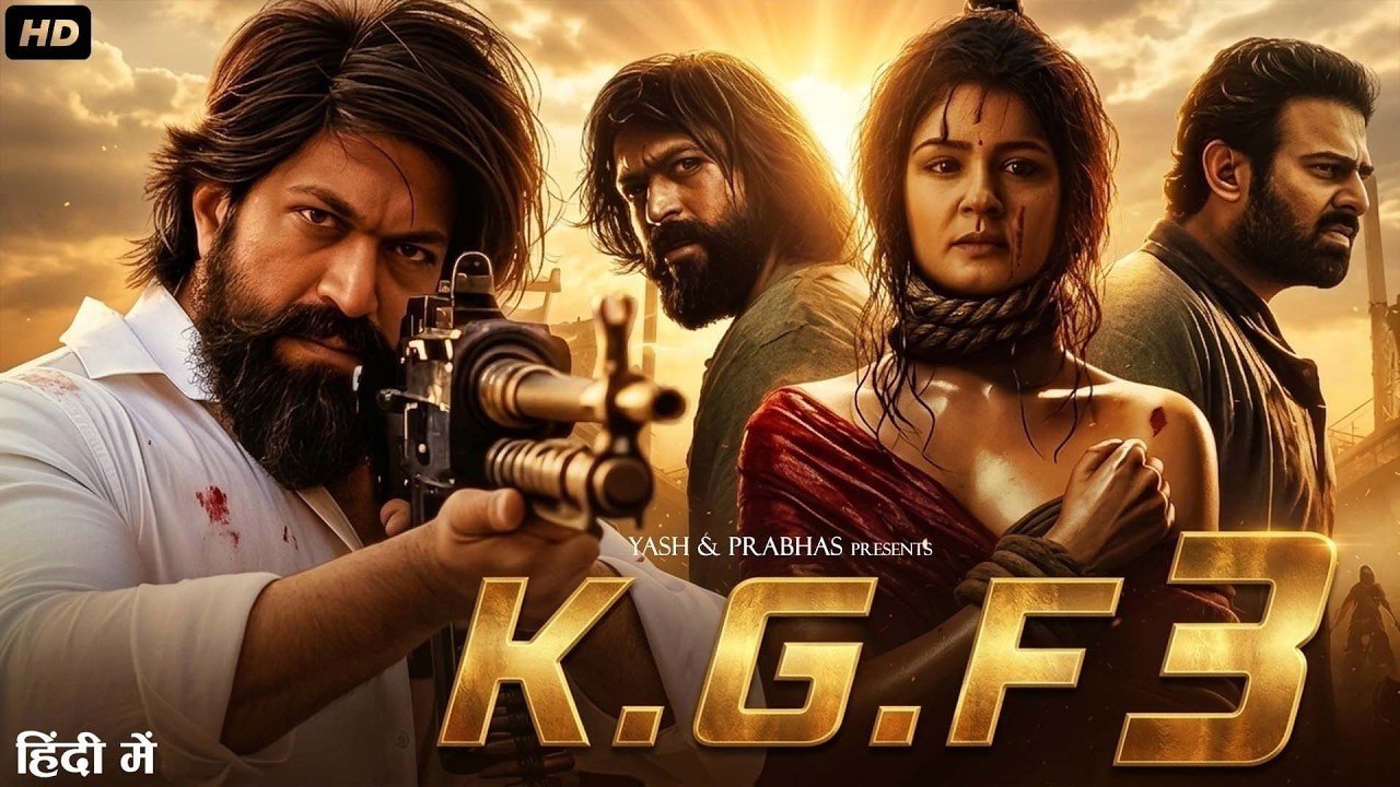 KGF Chapter 3 - Full Movie 2026 | Rocking Star Yash | Prabhas | Prashanth Neel | Latest Hindi Movie
