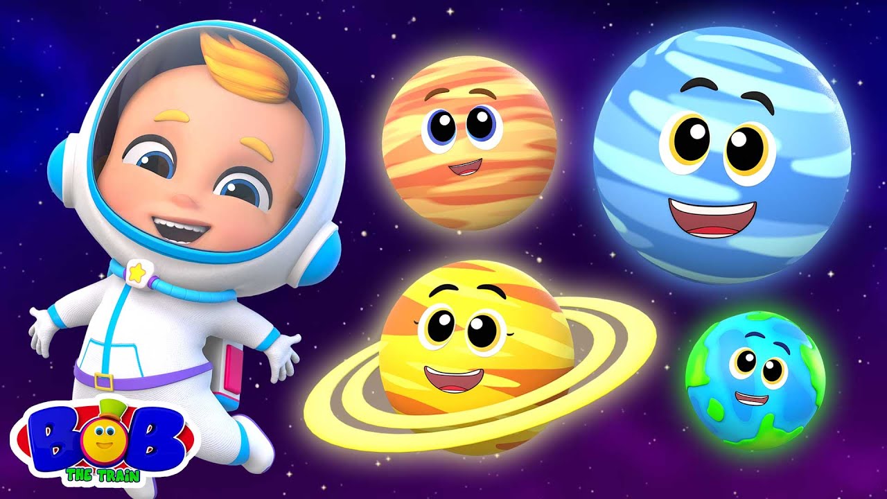 Canzone dei Pianeti e Di Piu Educativo Video Per Bambini In Età Prescolare