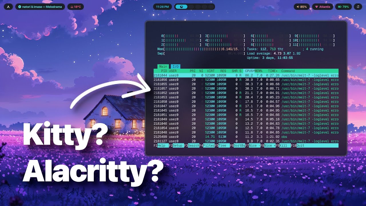 I Tested Every Terminal on Hyprland. This One Won.