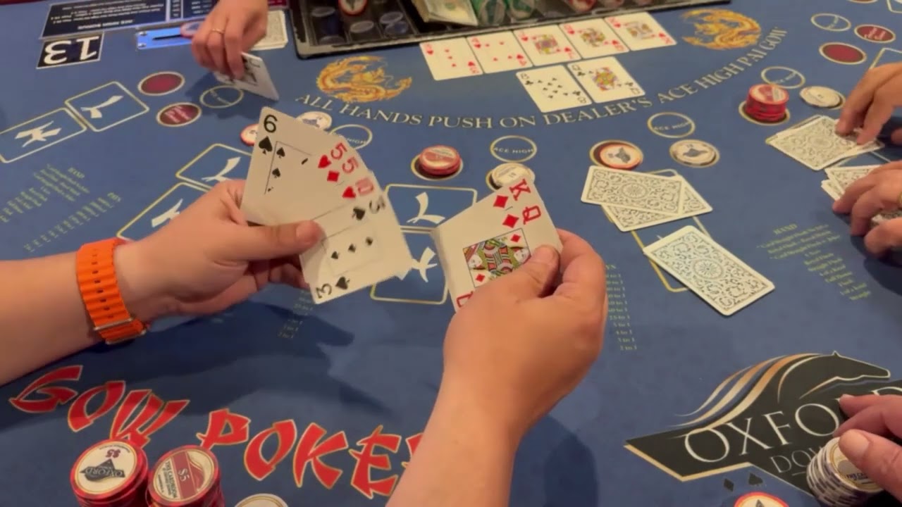 Face Up Pai Gow at Oxford Downs!