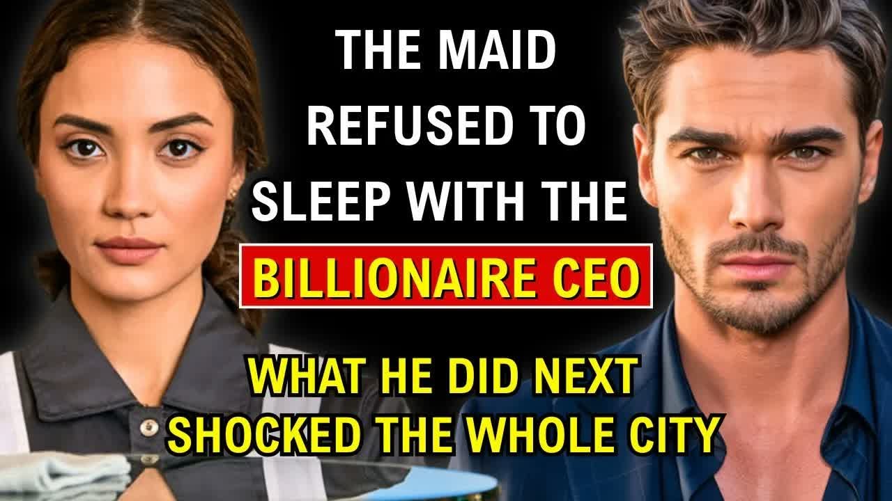 The Maid Refused To Sleep With The Billionaire Ceo — What He Did Next Shocked The Whole City