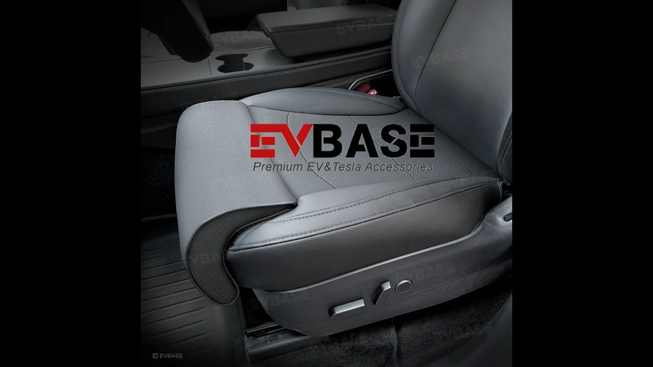 Extension Assise de Siège By @EVBASE Tesla&EV Accessories