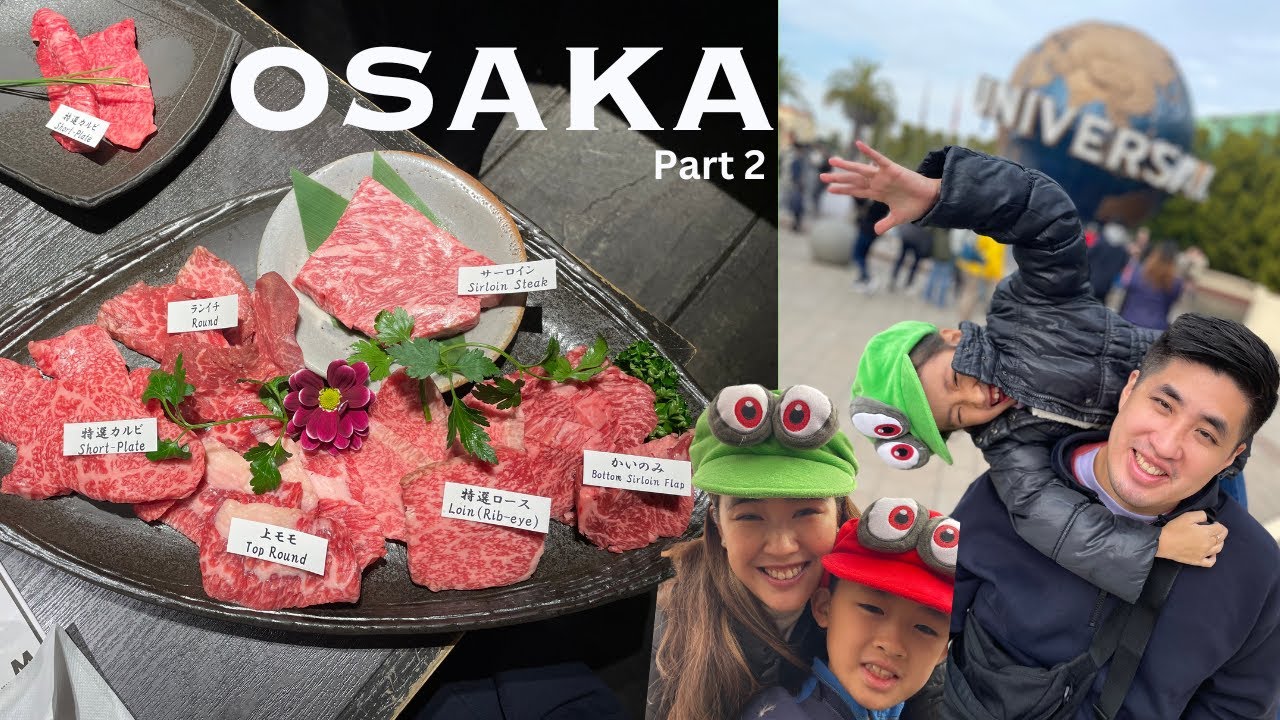 Osaka Part 2 | Universal Studio Japan | Pokemon Center | Masusakagyu M  Yakiniku | Ichiran