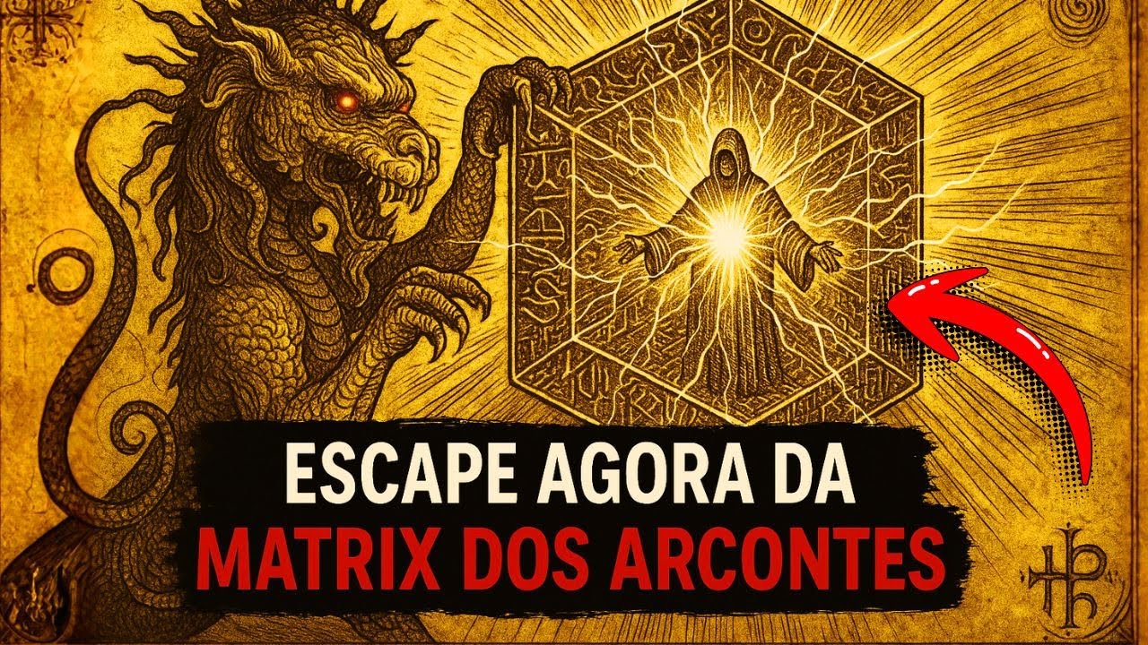 Como DEFINITIVAMENTE Escapar Da MATRIX Dos ARCONTES Criada Pelo DEMIURGO Yaldabaoth (AULA COMPLETA)