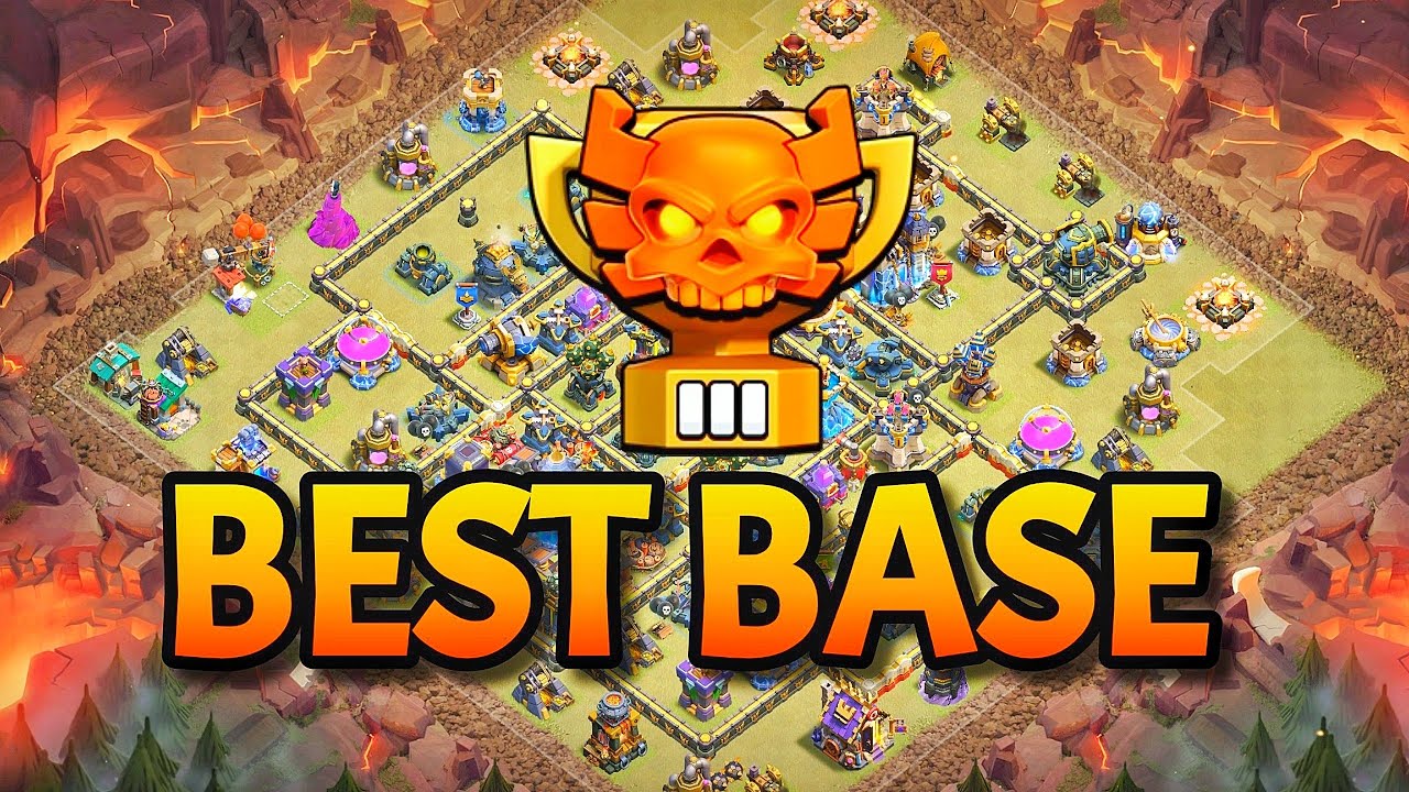 *NEW TH18 CWL* + LEGEND BASE LINK| BEST TH18 ANTI 2 STAR BASE IN CLASH OF CLANS🔥