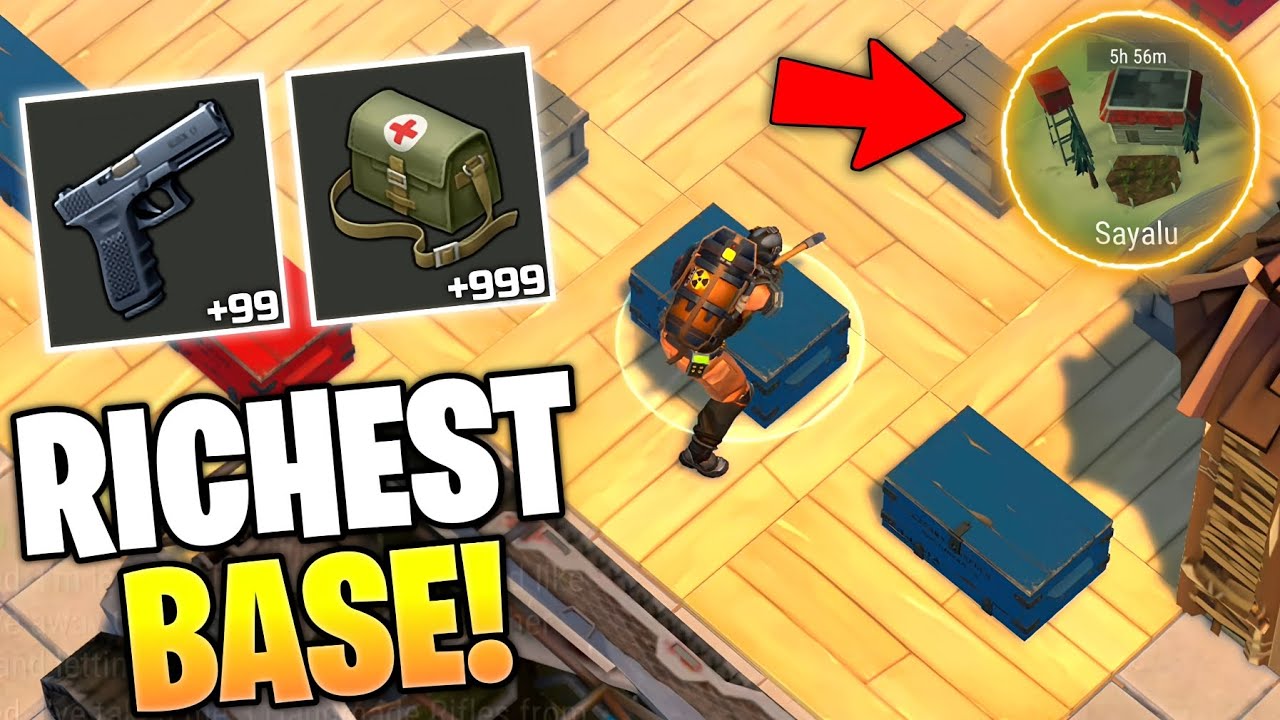 I RAIDED THE GREATEST & RICHEST BASE! BEST LOOT... | sayalu BASE | Last Day on Earth: Survival