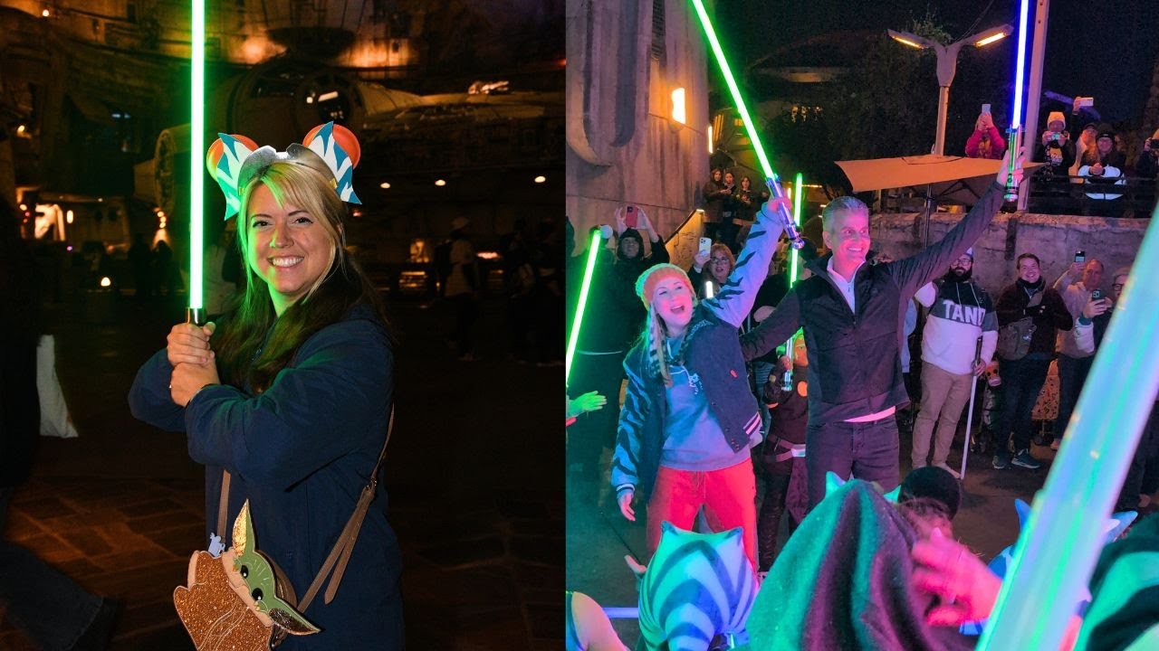 Ahsoka Tano Day Lightsaber Meet Up with Very Special Celebrity Guests!