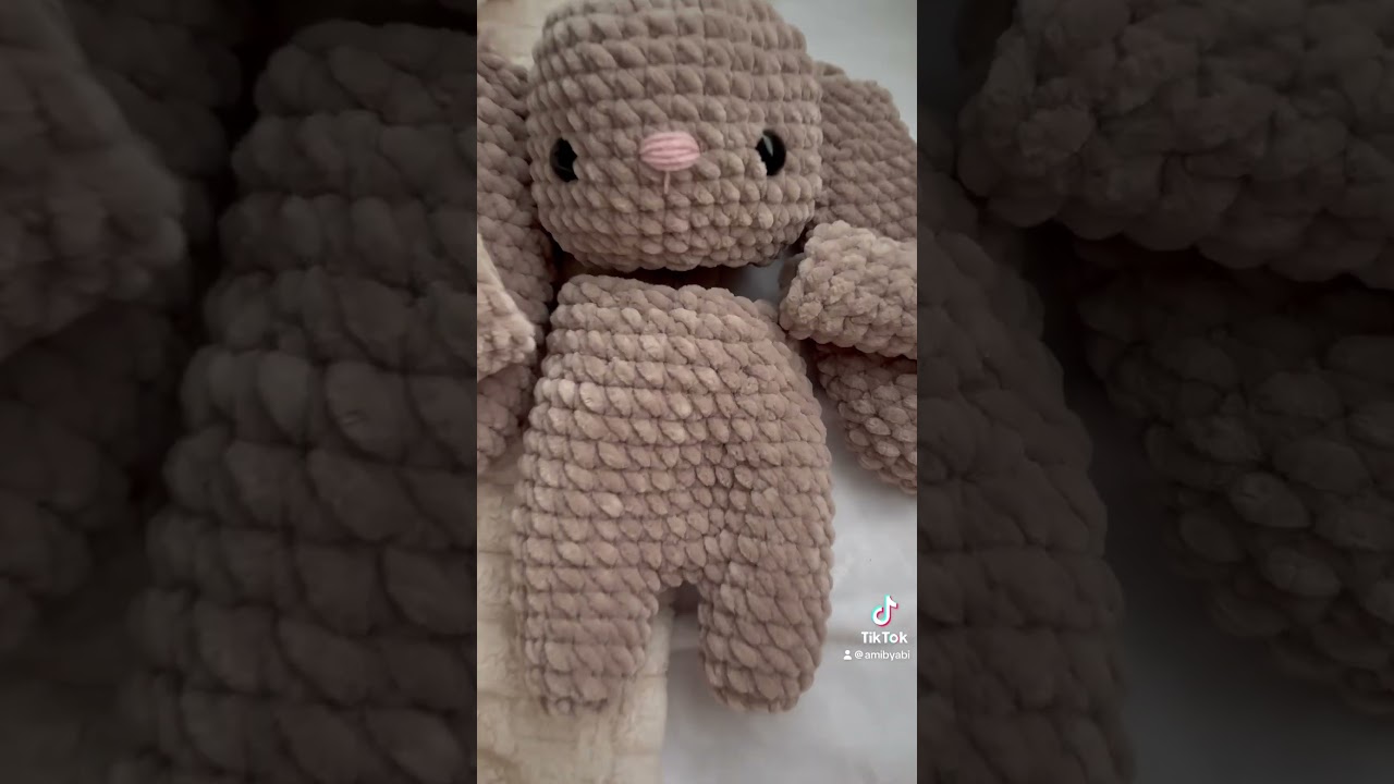 Teddy bunny 🧸 pattern by me 🫧 