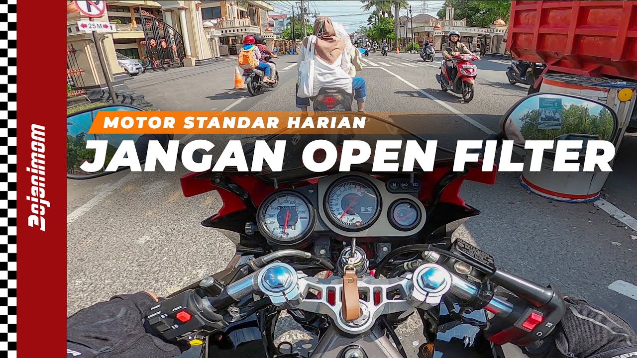 NINJA RR OPEN FILTER VS PASANG FILTER | EFEK BURUK LEPAS FILTER UDARA NINJA RR