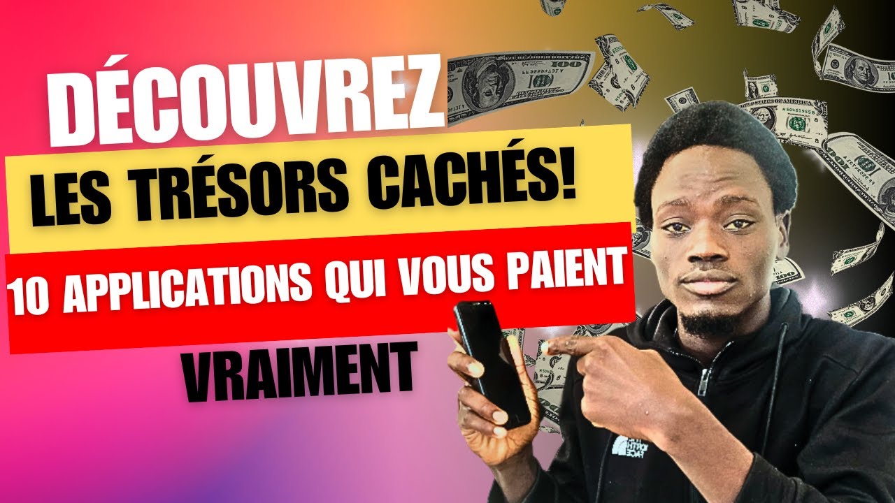 D&eacute;couvrez les Tr&eacute;sors Cach&eacute;s  10 Applications qui paient vraiment en 2023  #fairedelargent