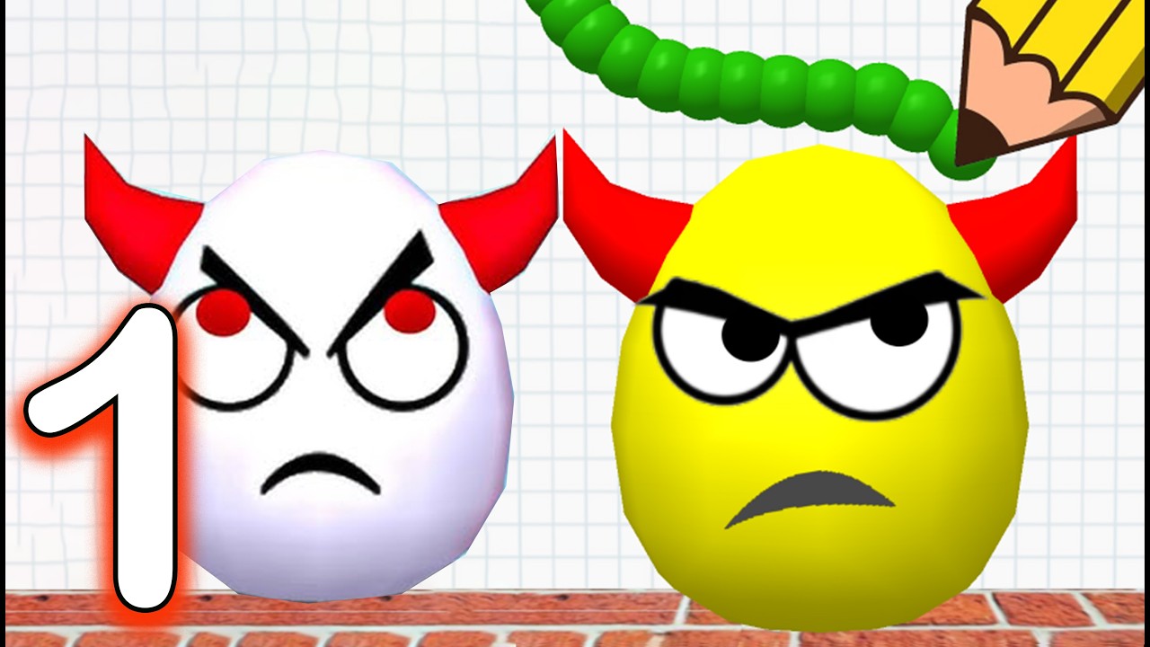 Draw To Smash - Draw Puzzle : All Level  Tutorial  Walkthrough Gameplay Part- 1