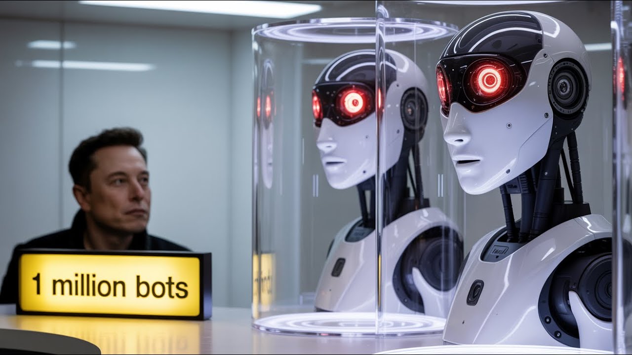 Elon Musk Is Building 1 MILLION Humanoid Robots