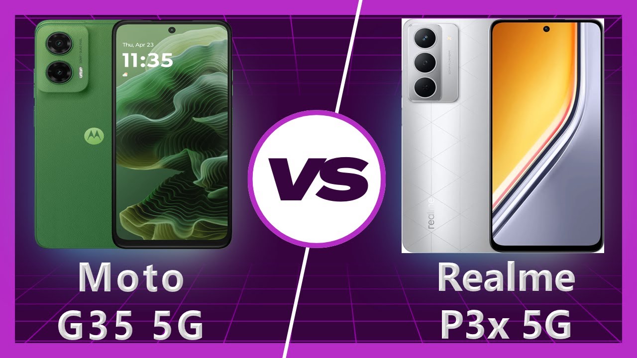 Realme P3x vs Moto G35: Which Is Better?
