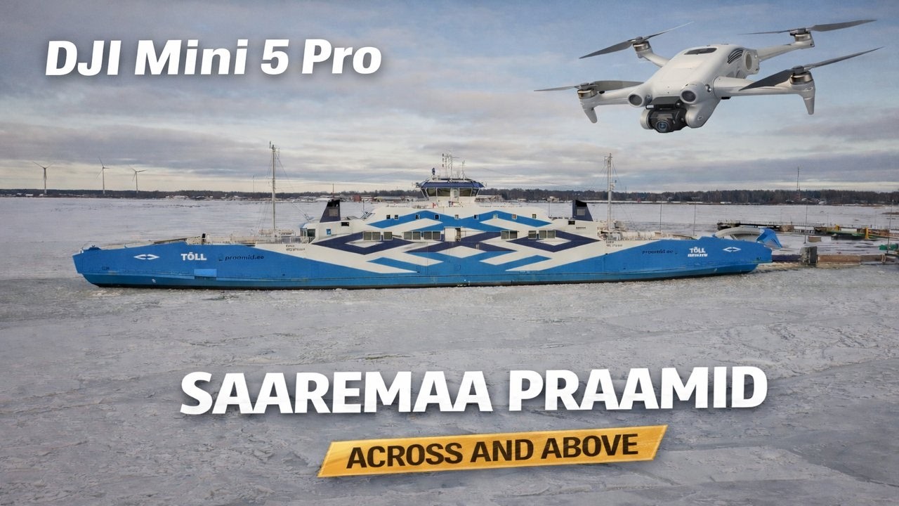 Praamid.ee Virtsu–Kuivastu | DJI Mini 5 Pro Footage