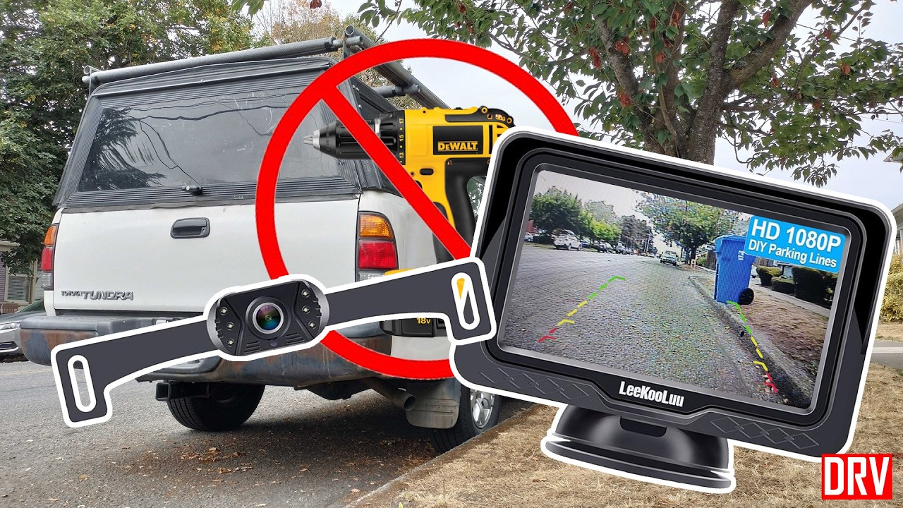 No Drill Backup Camera Install | 2000-06 Toyota Tundra