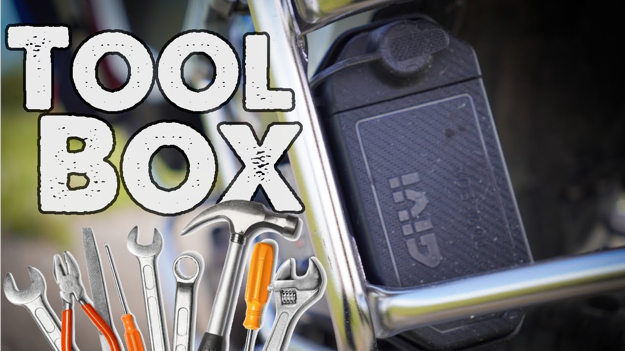 🧰GIVI TOOLBOX!🛠️ Tutti gli attrezzi e gli accessori indispensabili che porto sulla mia Africa Twin!🔧