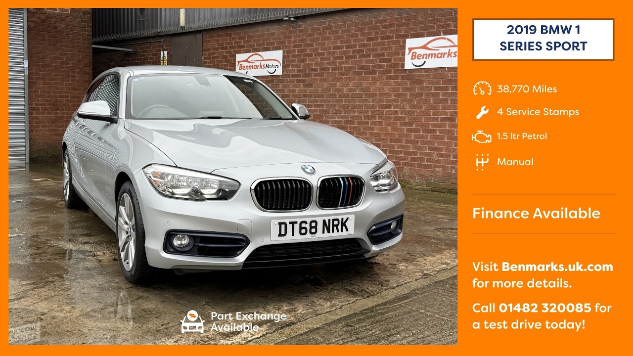 2019 BMW 118i Sport | Manual | Low Miles | £1,860 Extras