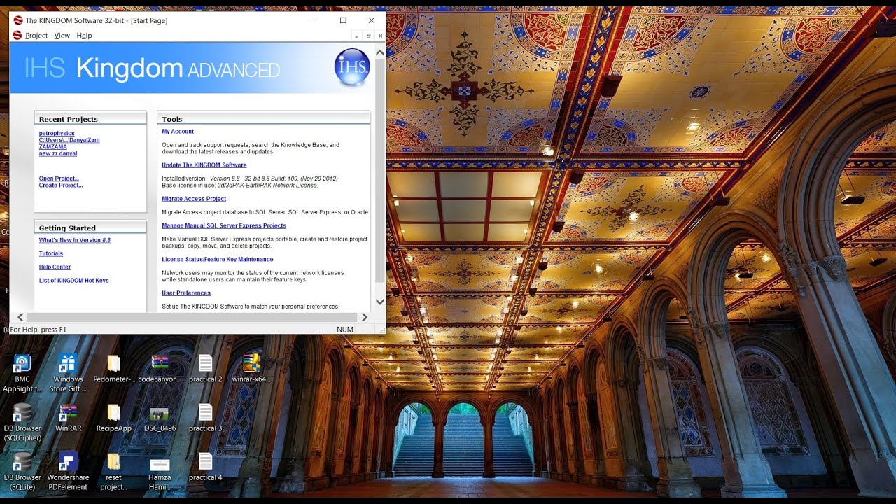 3D Seismic Data Loading & Well Data Loading through Kingdom Software