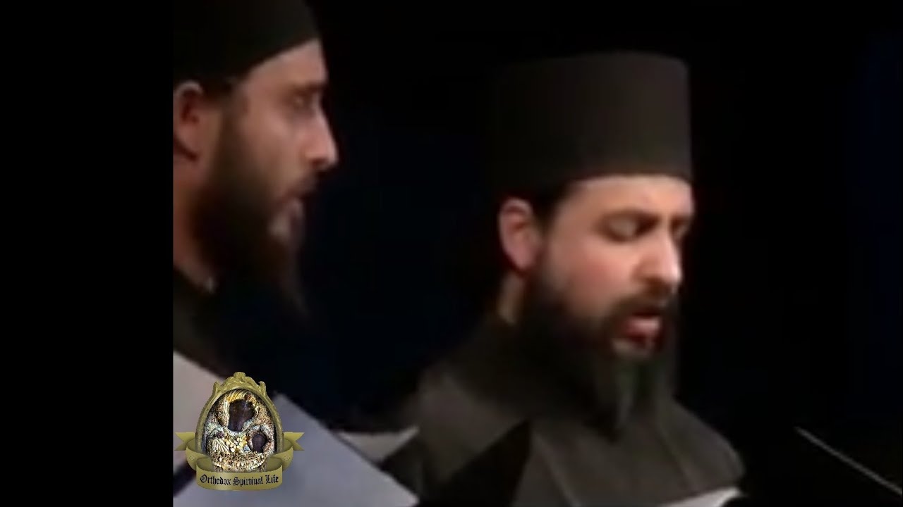 باللحن الخامس ذكصا غروب عيد  القديس بورفيريوس الرائي. آداء الراهب سيرافيم الحمطوري.