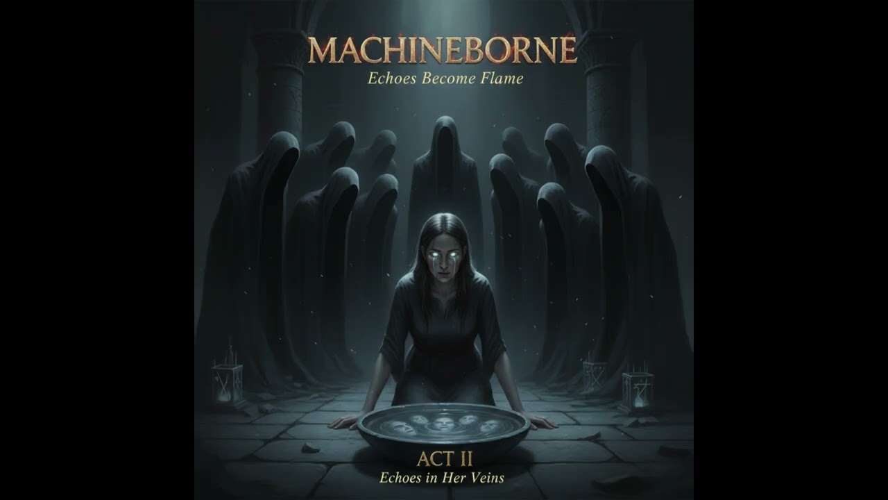 MACHINEBORNE - Echoes in Her Veins (EBF 11) - Power Metal Opera [AI]