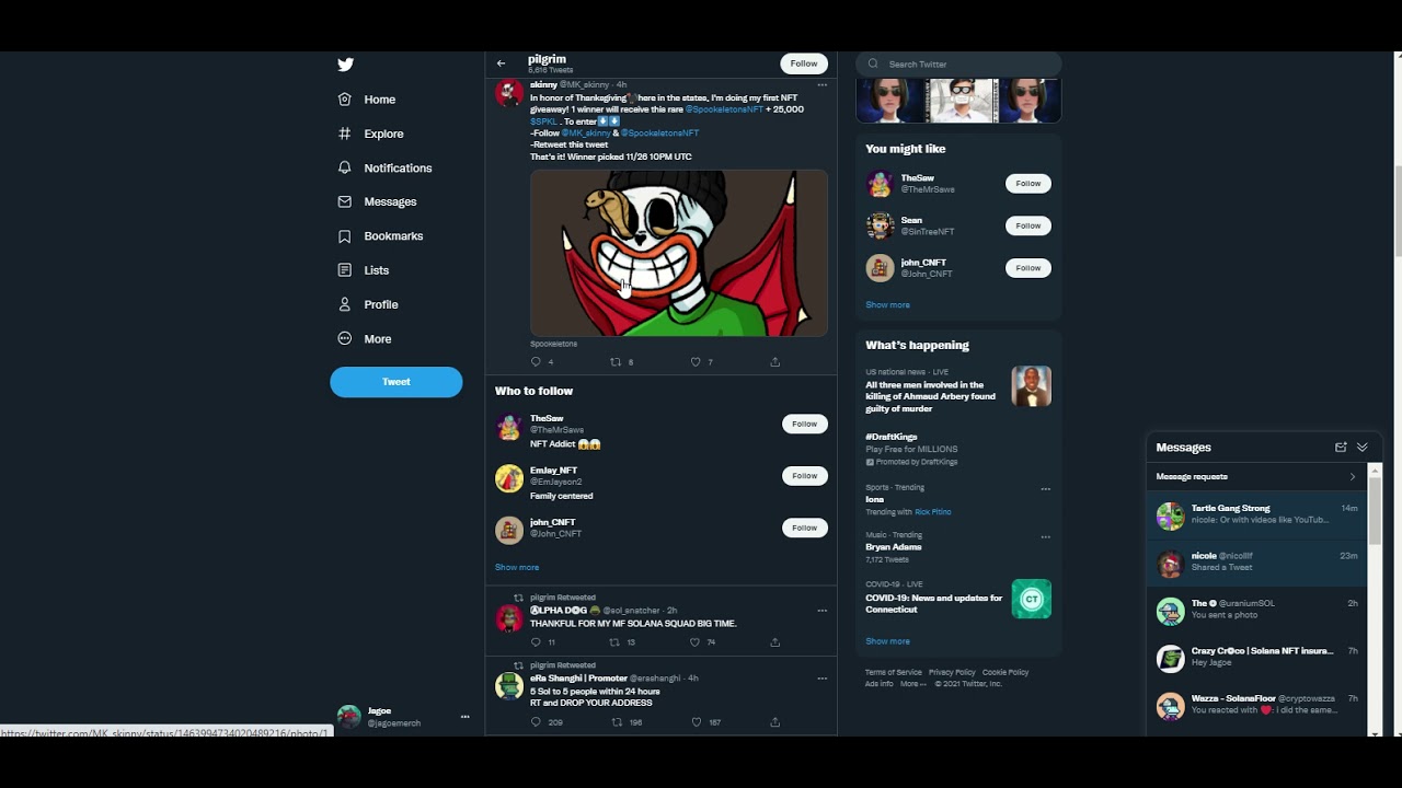 Taiyo Robotics 5 $SCRAP - Twitter Giveaway Drawing - November 25, 2021