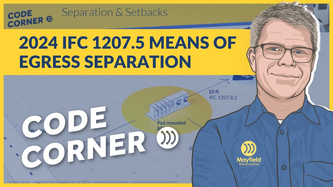 2024 IFC 1207.5 Разделение средств эвакуации