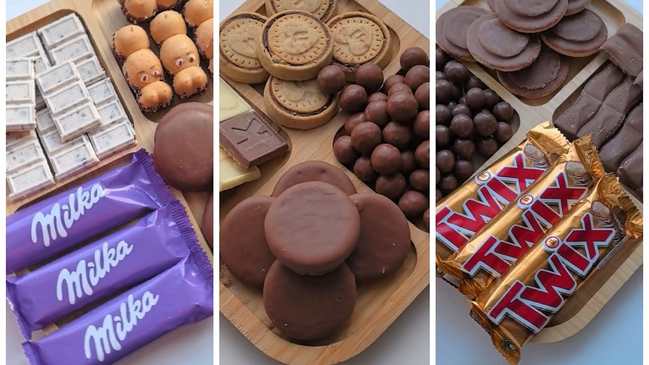Filling Platter With Sweets ASMR