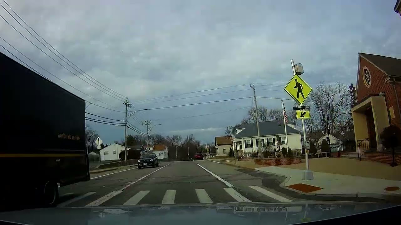Driving from Johnston to North Providence, Rhode Island