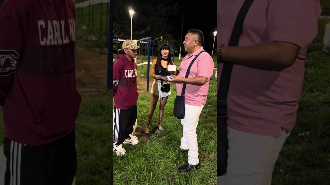 Chico acepta reto del juego del amor -  pasa esto en el carro del amor parte 91