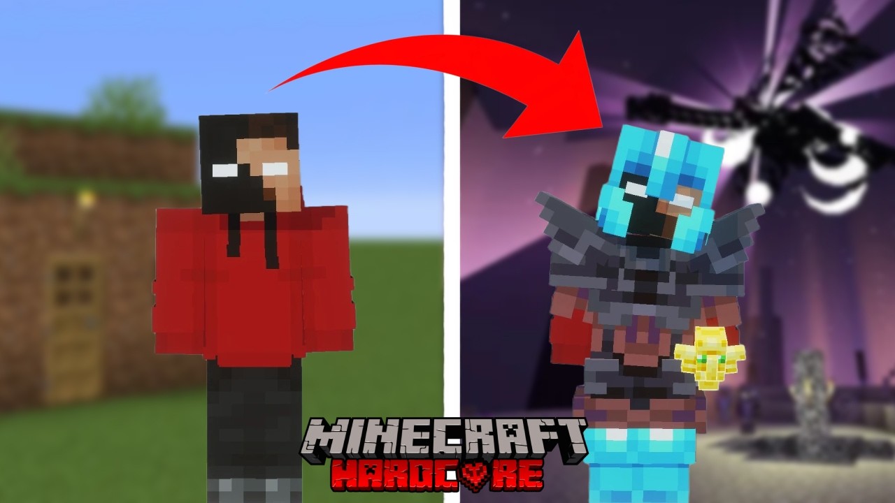 SI ME MUERO TERMINA EL VIDEO! Minecraft Hardcore #1