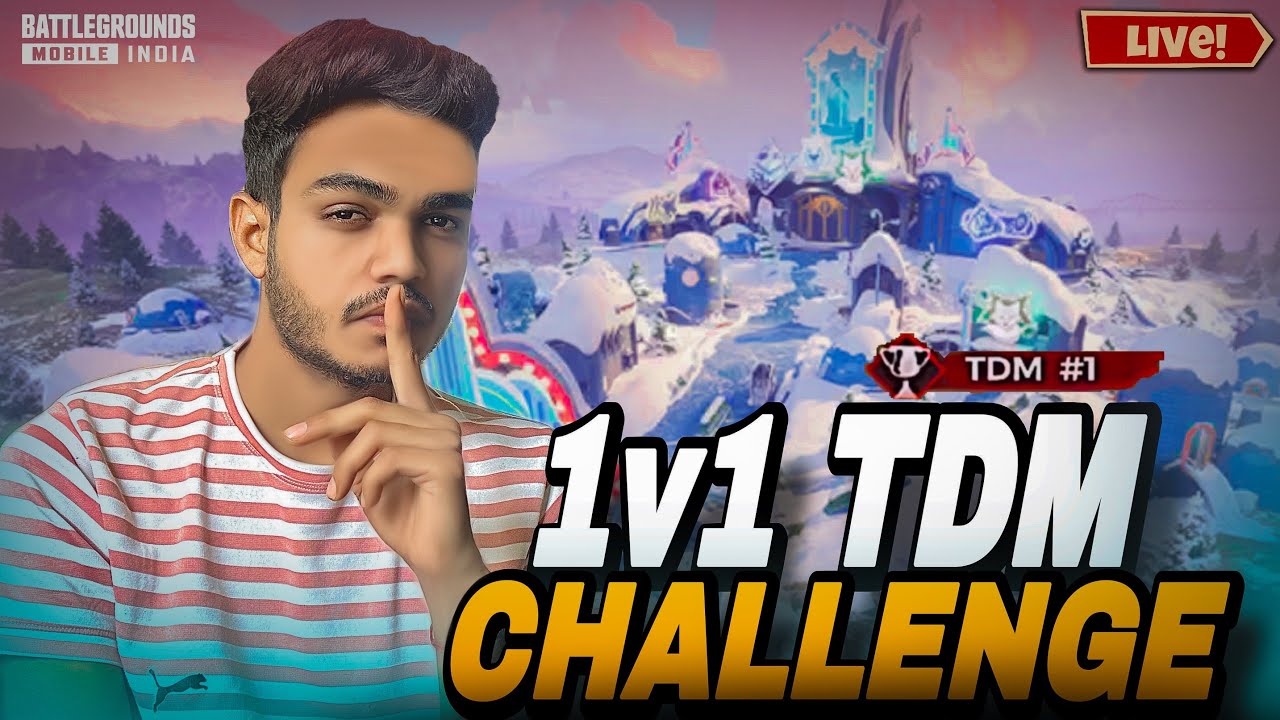 CUSTOM ROOM | 1v1 TDM | CLASSIC GAMEPLAY | BGMI LIVE WITH @sprayven #pubgmobile #pubg #bgmi