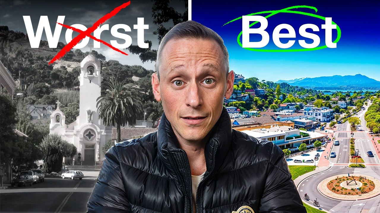 I Ranked Marin County's BEST Downtowns in 2025