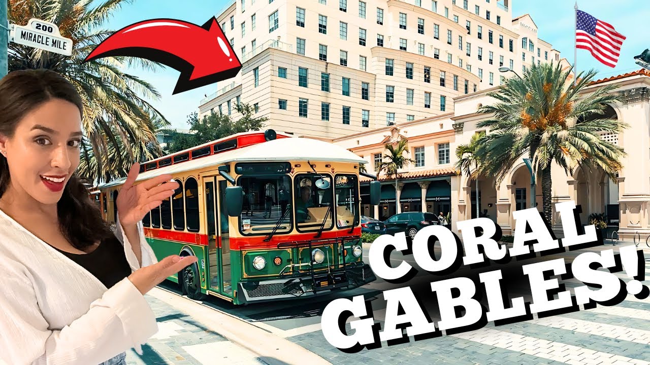 ¿Turismo en MIAMI 🇺🇸? CONOCÉ este lugar poco común CORAL GABLES FL 🇺🇸