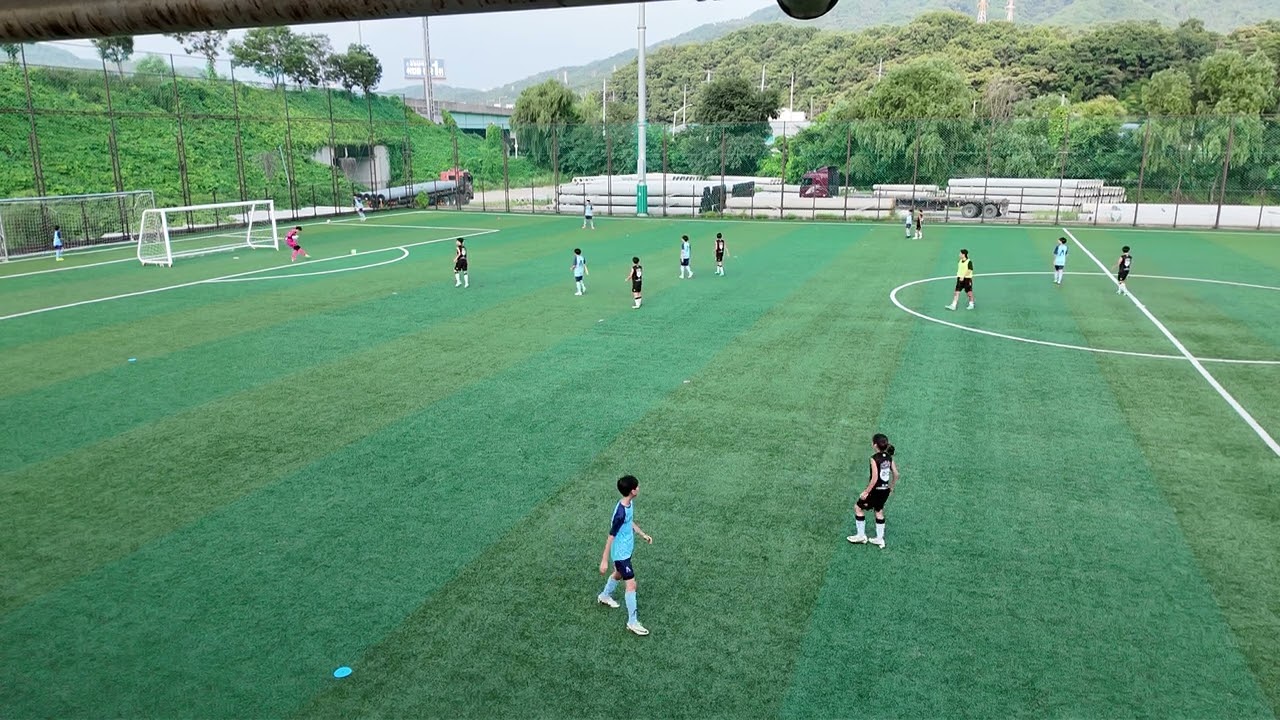 [6학년 연습경기] 경기어썸풋볼U12 VS KJH FC - 전반전(20240719)