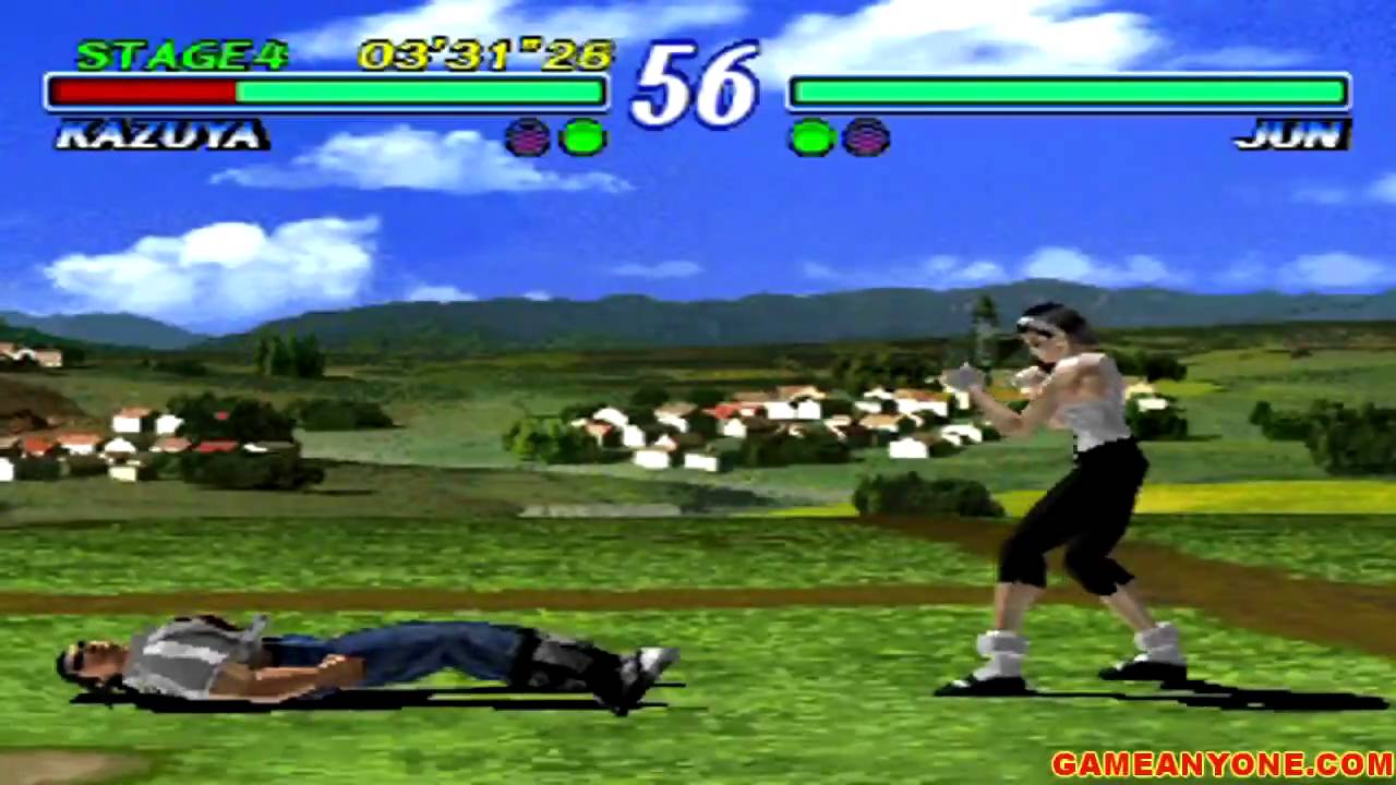 Tekken 2 - [Arcade - Medium Mode] - Kazuya Playthrough 1/2