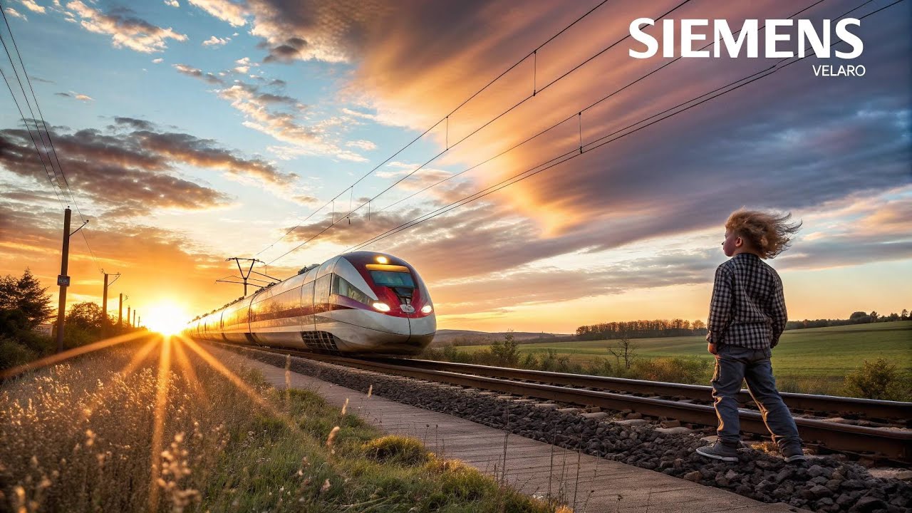 Siemens Velaro Enth&uuml;llt: Der schnellste Hochgeschwindigkeitszug der Welt