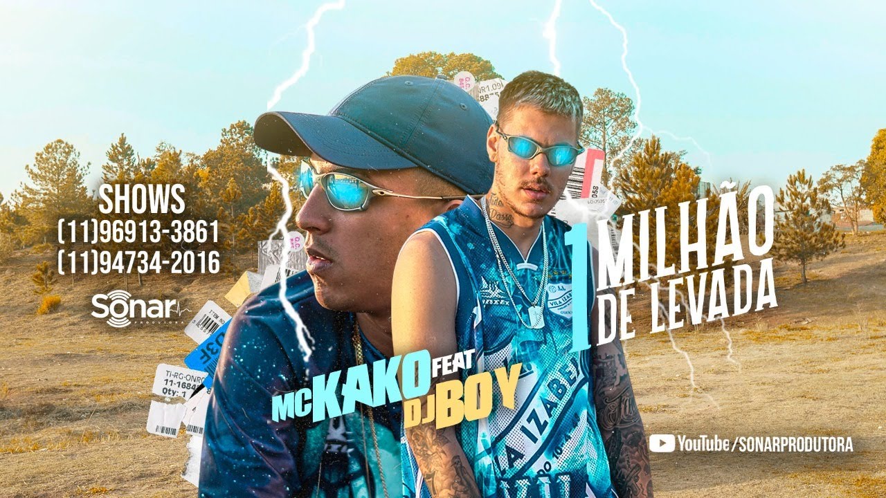 Mc Kako - 1 Milhão de Levada - Dj Boy ( Video Clipe Oficial )