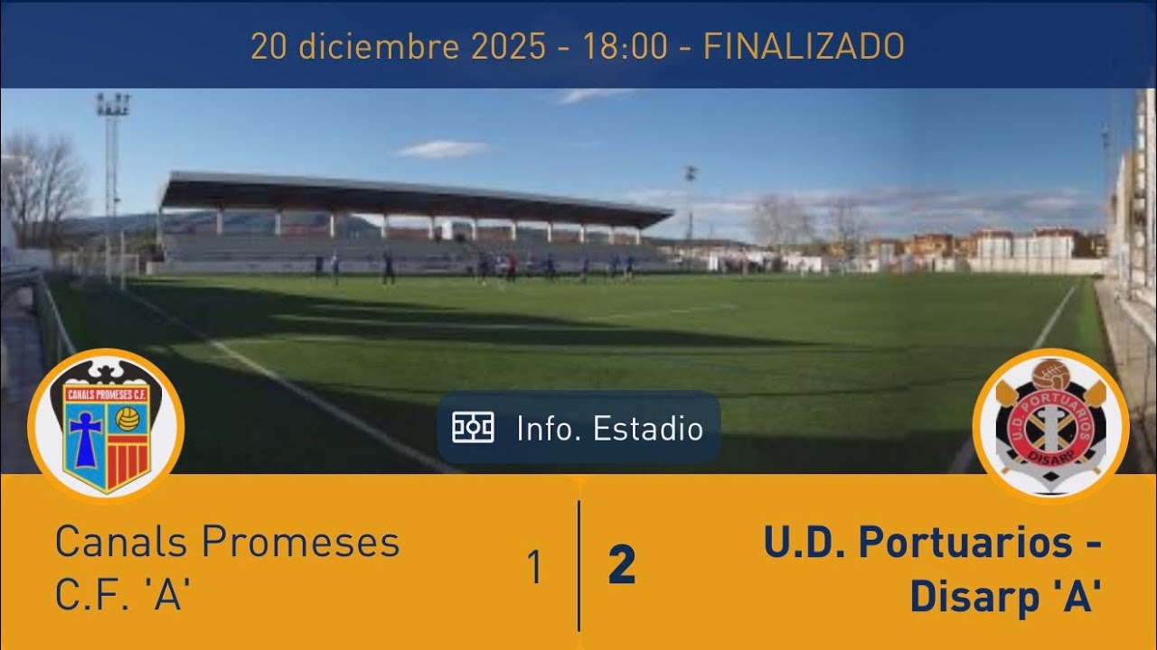 Canals Promeses-U.D Portuarios&hellip;Juvenil A