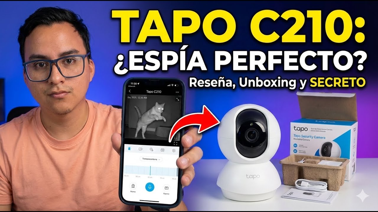 Camara TAPO C210: Reseña, Unboxing y configuración