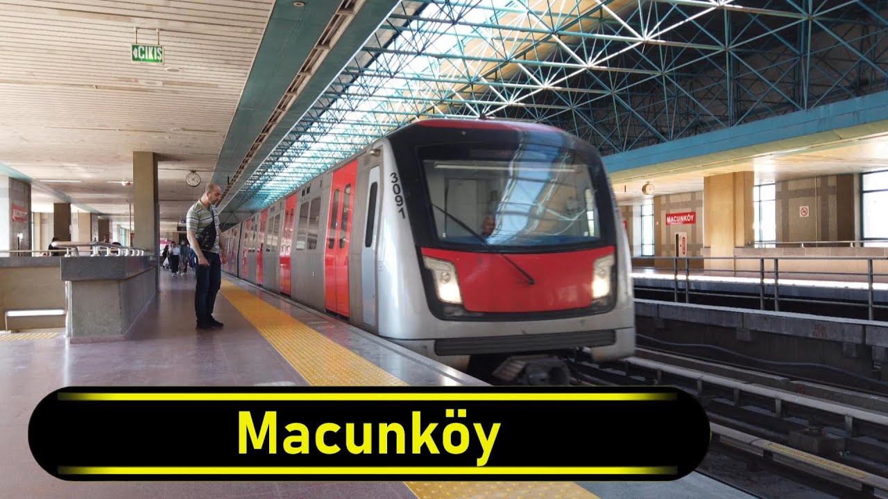 Metro Station Macunköy - Ankara 🇹🇷 - Walkthrough 🚶