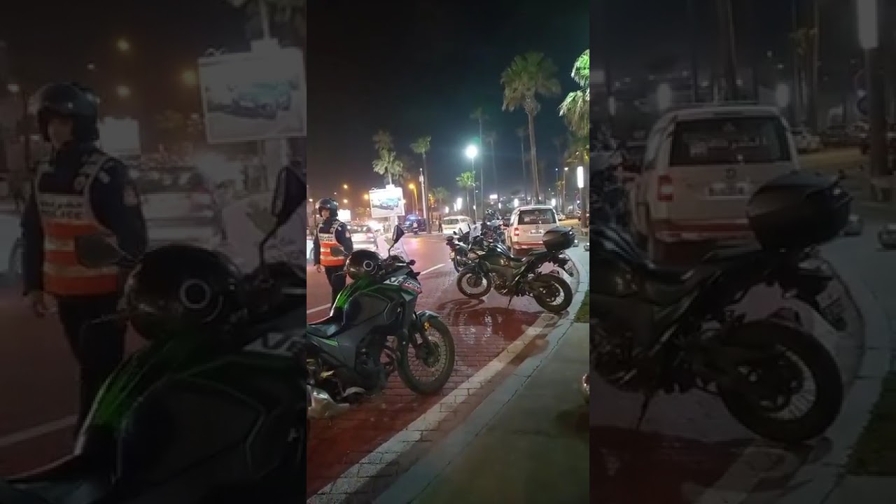 مباشرة من الدار البيضاء:حملة أمنية بعين الذياب على صحاب المواطر لي كيديرو سياقة استعراضية