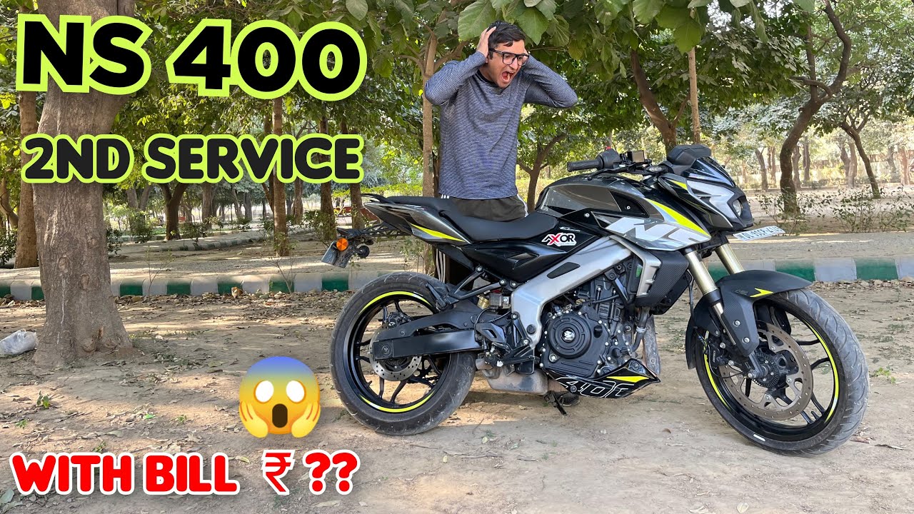 Pulsar NS400 2nd Service vlog || Detailed service video with Bill
