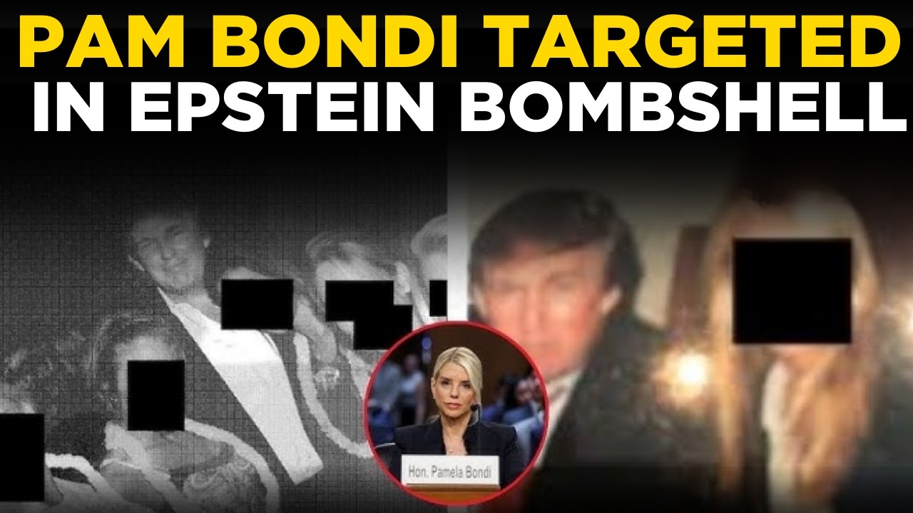 LIVE: Epstein Files Reveal 300+ Names, Democrats Target Pam Bondi | Pam Bondi | Epstein Files